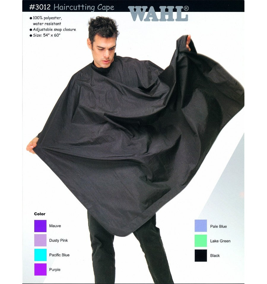 Wahl Polyester Hair Cutting Cape Black WP3012