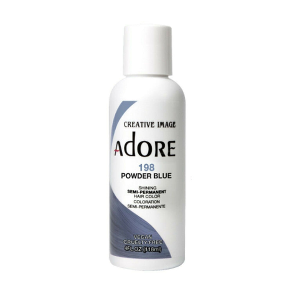 Adore Semi Permanent Hair Colour No. 198 Powder Blue 118ml
