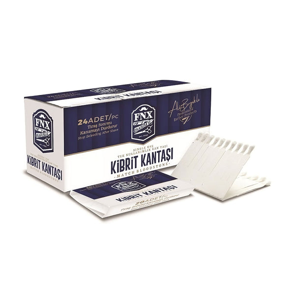 FNX Barber Styptic Stick Single Use by Ali Biyikli 20pc - Box of 24