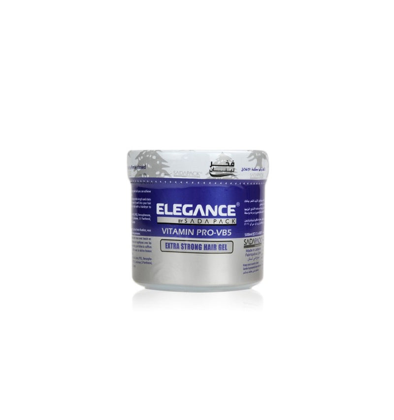 ELEGANCE VITAMIN PRO-VB5 EXTRA STRONG HAIR GEL 500ML