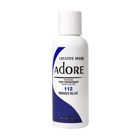 Adore Semi Permanent Hair Colour No. 112 Indigo Blue 118ml
