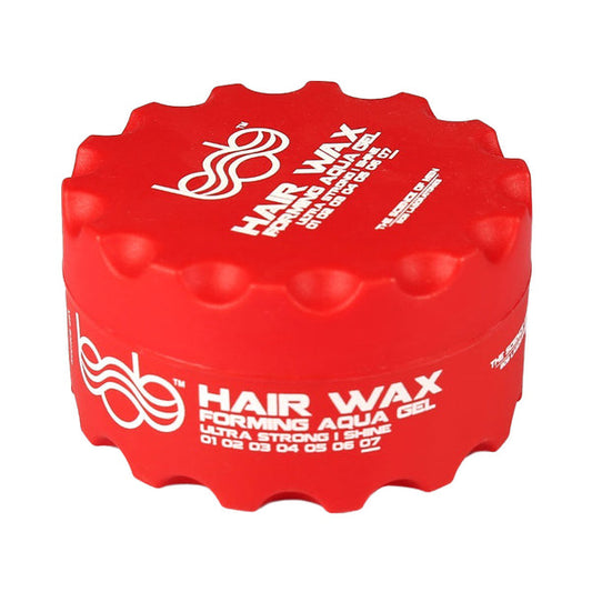 BOB Hair Wax Forming Aqua Gel Ultra Strong and High Shine 150ml RED
