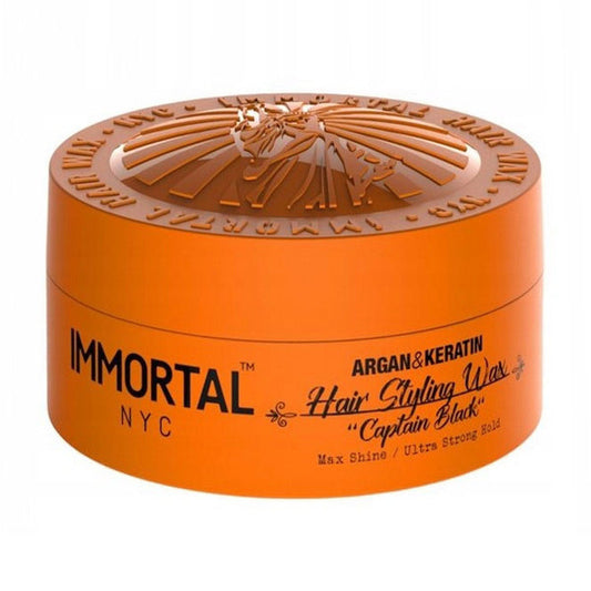 Immortal NYC Captain Black Hair Styling Wax 150ml