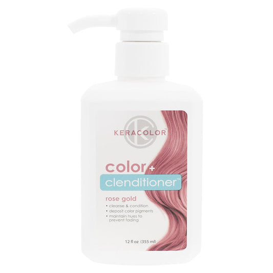 Keracolor Color Clenditioner Colour Shampoo  Rose Gold 355ml