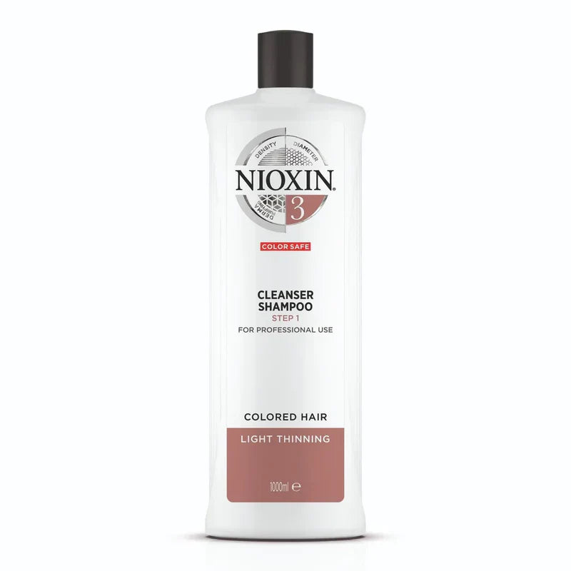 Nioxin System 3 Cleanser Shampoo 1L
