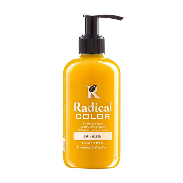 Radical Color Semi Permanent Hair Colour Yellow 250ml