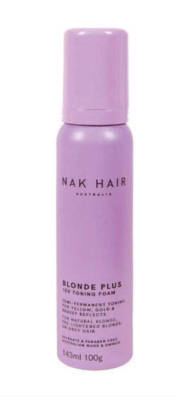 NAK Blonde Plus 10v Toning Foam 100g