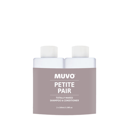 MUVO Totally Naked Shampoo and Conditioner 100ml Petite Pair