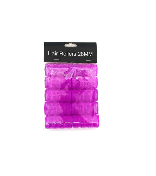 BOB Premium 28mm Self Gripping Velcro Hair Rollers 10pk