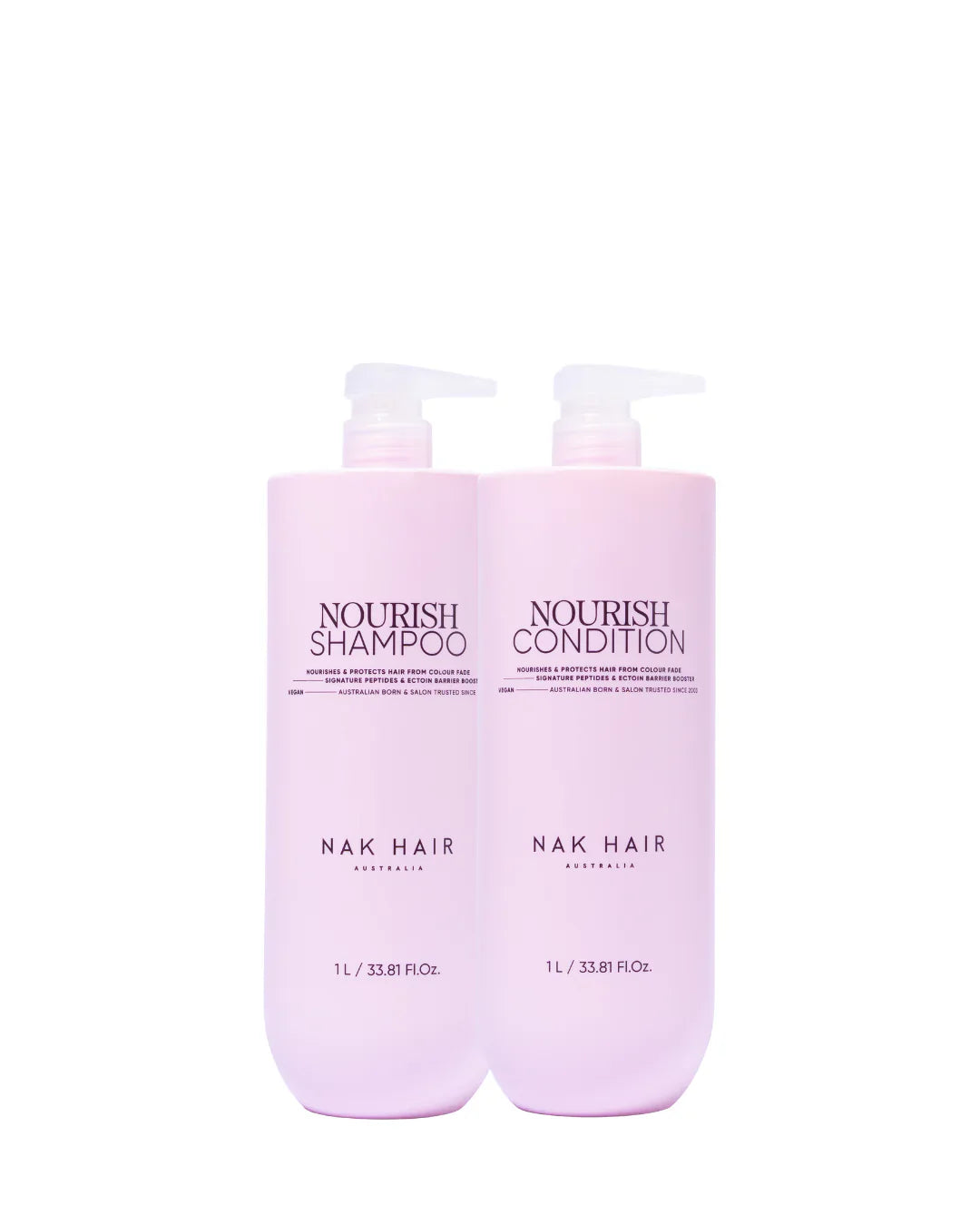NAK Signature Nourish Shampoo & Conditioner 1L Duo