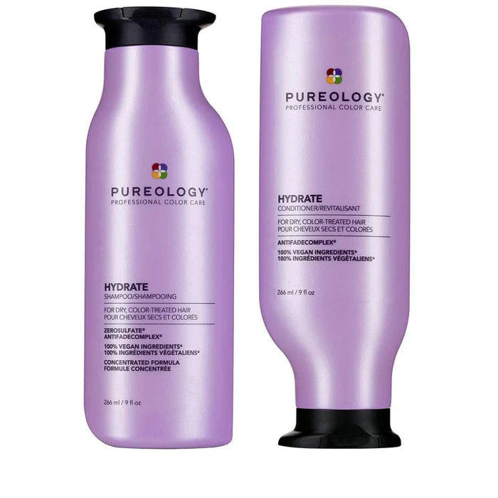Pureology Hydrate Shampoo and Conditioner 266ml Duo